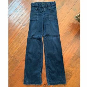 Navy Blue / 70’s straight leg pant